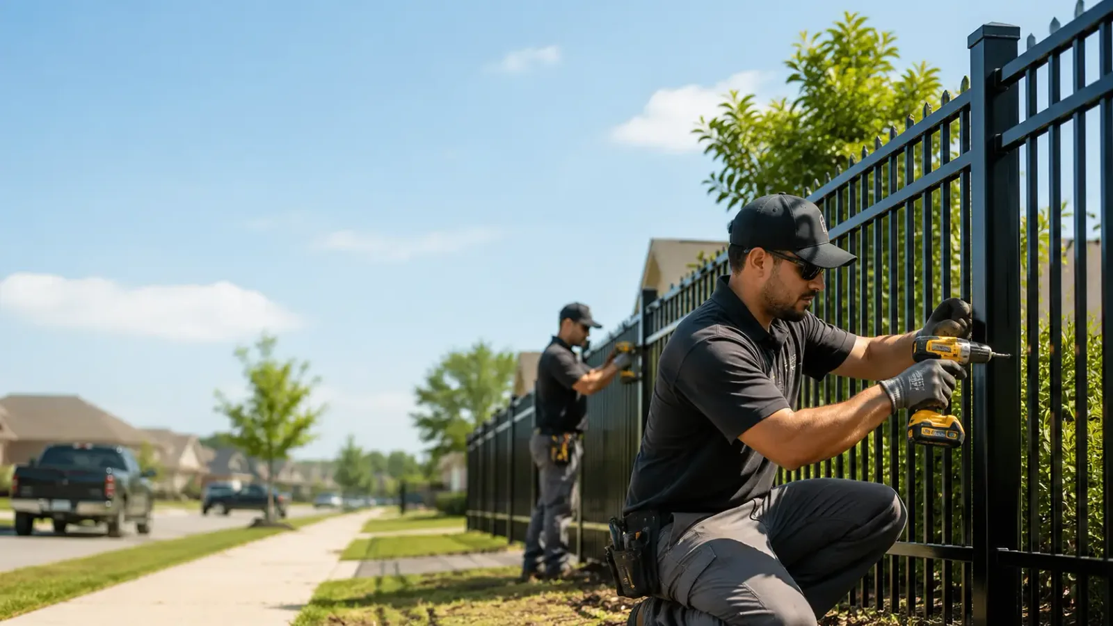 Metal Fence Installation in Vernon, IL